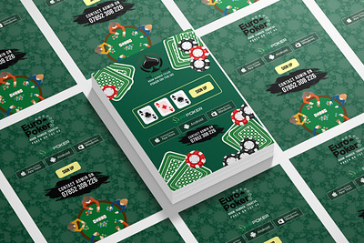 The Poker Room - Flyer Design adobe illustrator adobe photoshop design flyer design graphic design illustration printing design