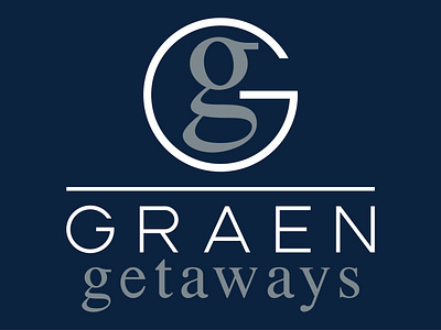 Graen Getaways corporate branding design graphic design logo travel typography