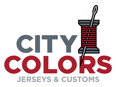 City Colors branding corporate branding design graphic design jersey logo typography