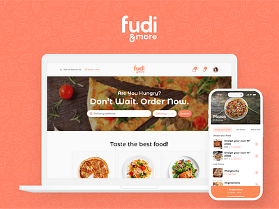 Fudi & more app delivery food food delivery mobile website