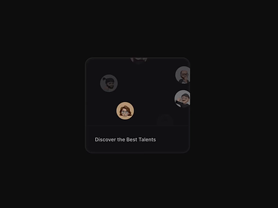 Dark Bubble Up Framer Interaction bubble up challenge clean daily dark design system framer minimal random remix template ui ui kit