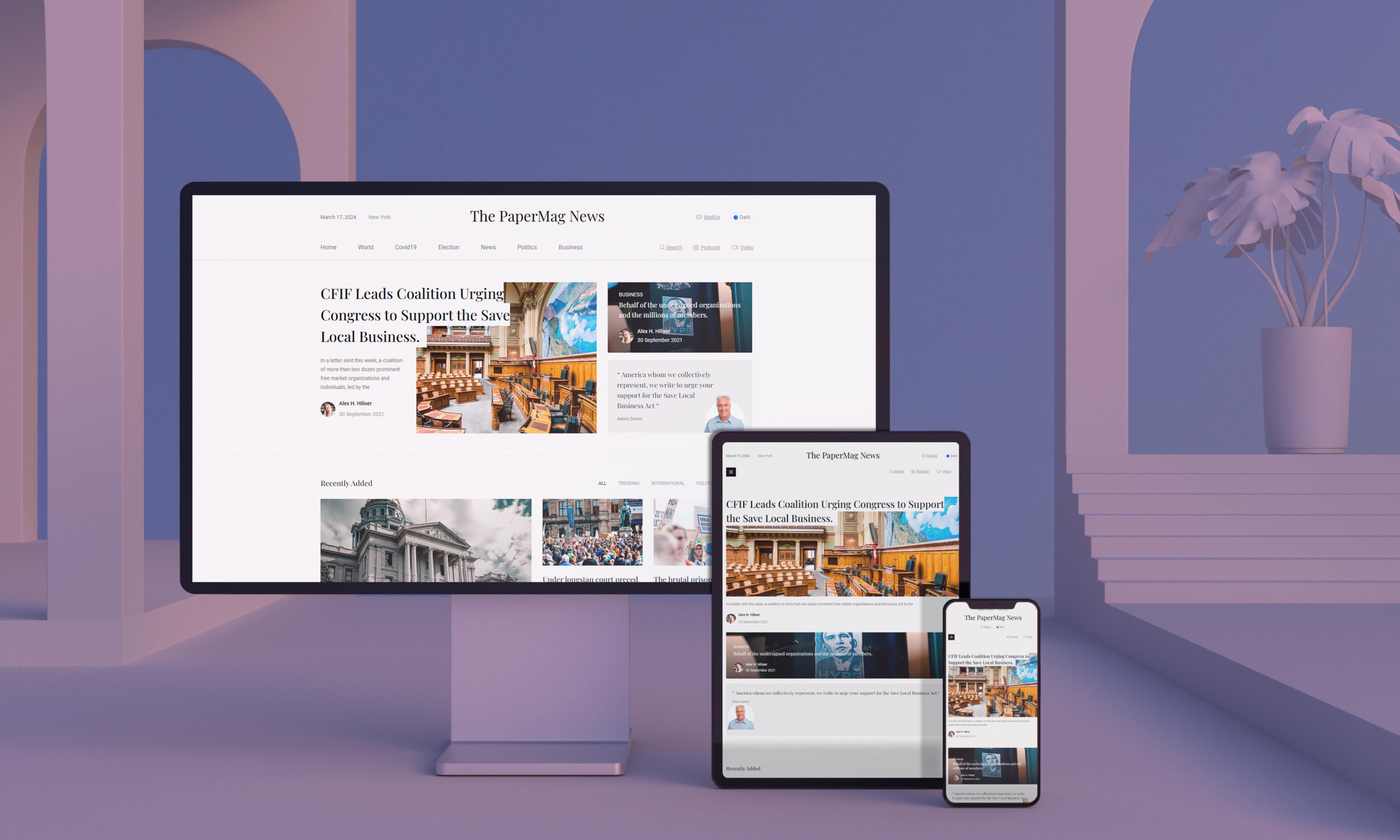Newspaper Website WordPress Theme Development collaboration development hire itcroc newspaper php theme ui viral wordpress