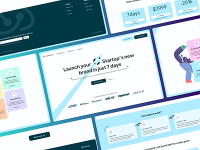 Landing Page Concept - SAAS