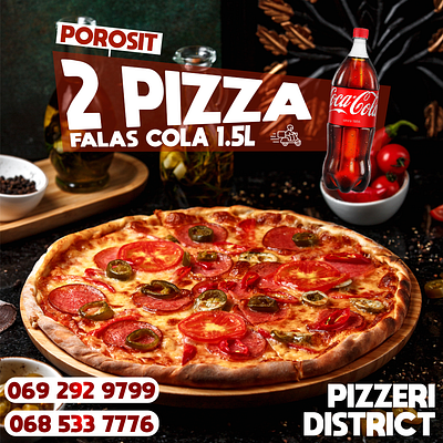 Pizza Flyer Design (By Amarildo Elezi) amarildo elezi design grafik dizajn graphic design tirane