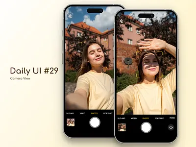 Camera View camera camera view daily daily ui dailyui dailyuichallenge design ui