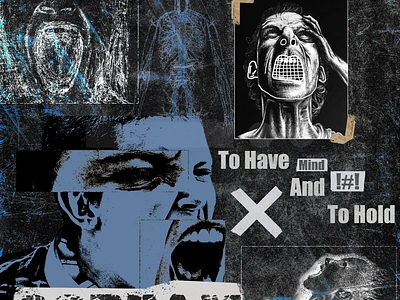 scream collage poster collage collageart design graphic graphic design graphicart graphics illustration photoshop poster posterdesign