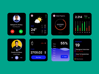 Apple Watch Ultra User Interface Design applewatch belayet belayethossen belayethridoy branding inspirations smartwatch ui uiux