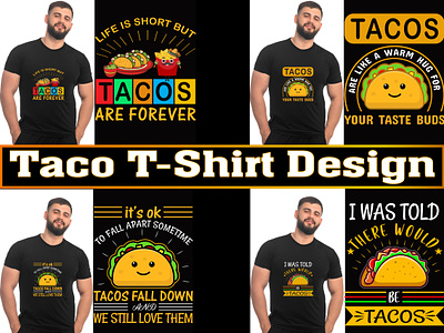 Tacos T-Shirt Design. custom tshirt design design food lover tshirt graphic design illustration mexcican retro tshirt t shirt t shirt design taco tshirt tacos tayphography tee trendy tshirt typography tshirt