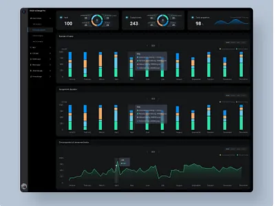数据分析后台 design typography ui ux