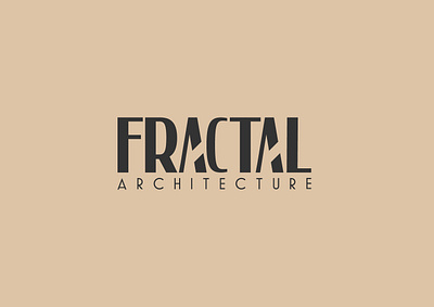 Architectural Firm Logo "Fractal" architecture branding dailylogochallenge design graphic design logo vector