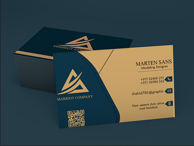 I will design modern luxury business card bifold brochure book cover business card business flyer envelope design flyer design id card letterhead post card social banner social media post trifold brochure visiting card