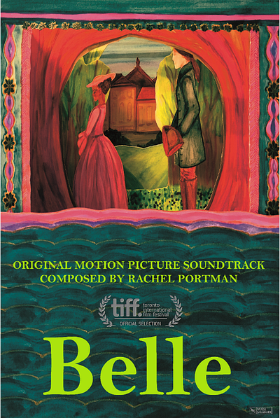 Belle : Reimagined artisan film poster graphic design illustration mixed media paper theatre watercolour