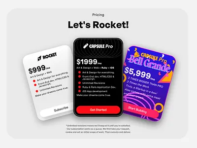 Pricing Matrix Fiesta branding capsule design graphic design redesign