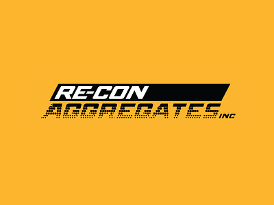 Re-con Aggregates Logo Design