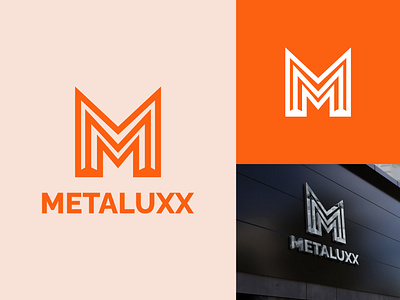 Metaluxx Logo unused (for sale) band logo branding icon identit.y industrail logo logo design logotype m logo metal logo metaluxx logo rock logo shiny logo steel logo typography vector welding logo