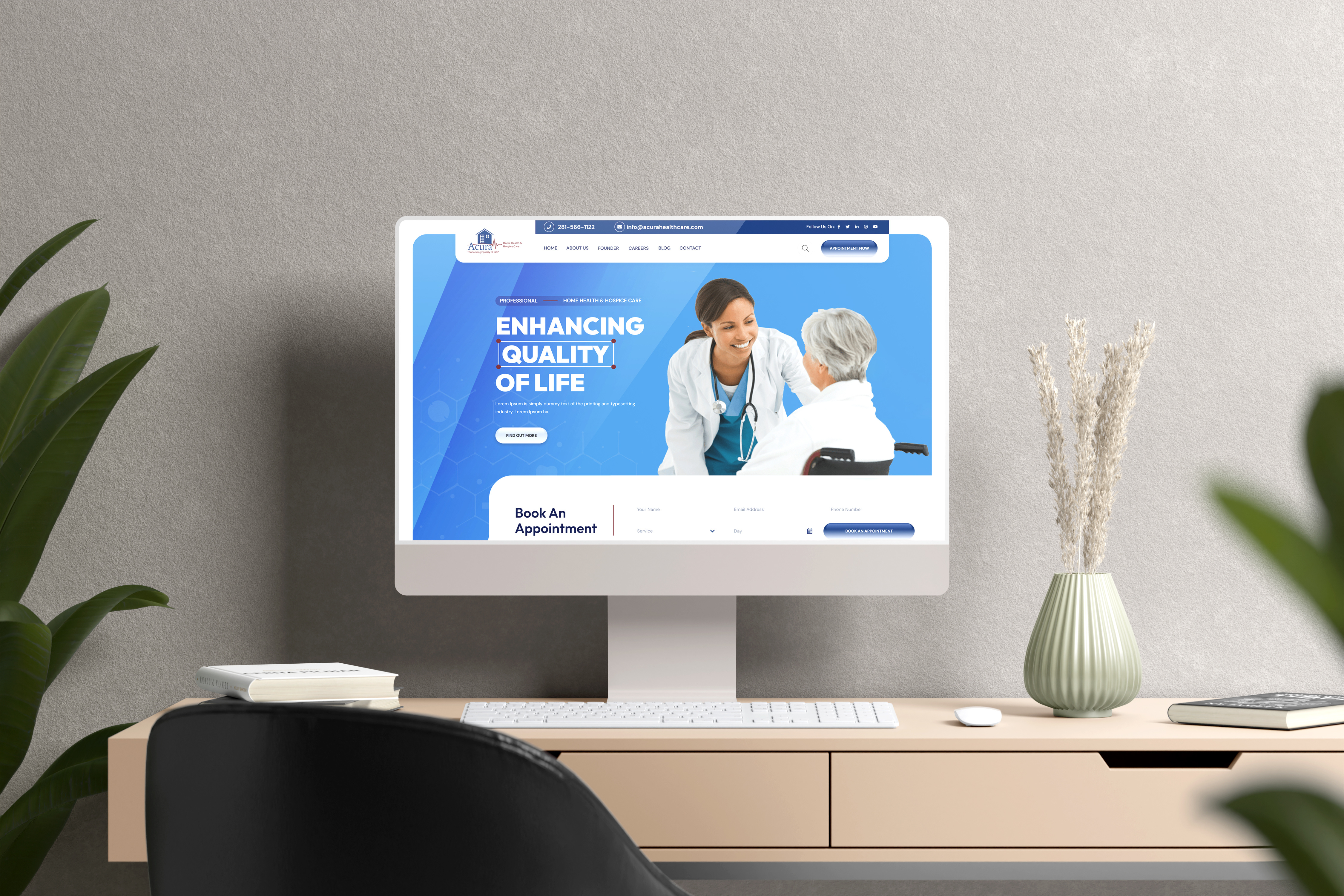Healthcare Website UI Design 3d app design branding design graphic design health website healthcare healthcare ui landingpage logo medicalwebsite mobile ui ui uidesign uiux websitedesign