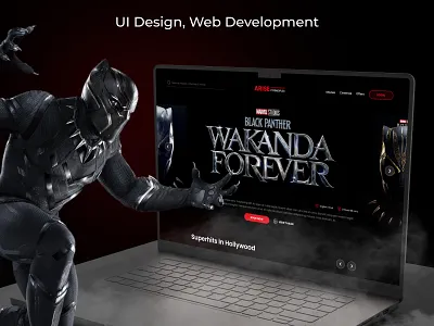 Arise Cosmoplex Website UI booking branding cinema 4d design logo movie showtime ticket ui design uiux user interface web design website