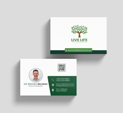 Professional Business card business card graphic design minimal design