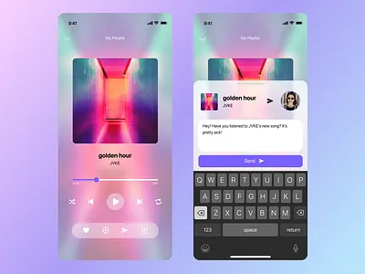 Daily UI #009 - Music Player daily ui 009 figma ui ui design ux ux design
