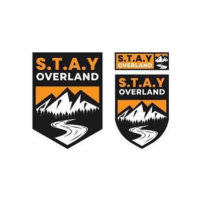 Overland Logo Design adventure logo outdoor overland