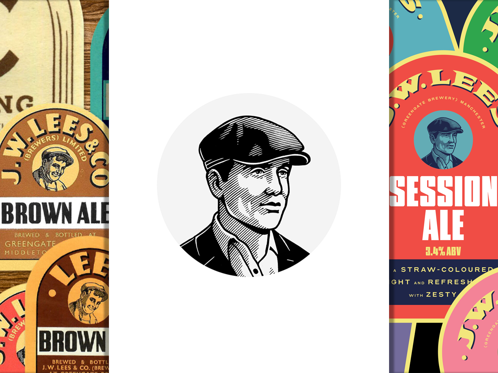 Flat Cap Man - J.W.Lees Brewery by Srdjan Vidakovic on Dribbble