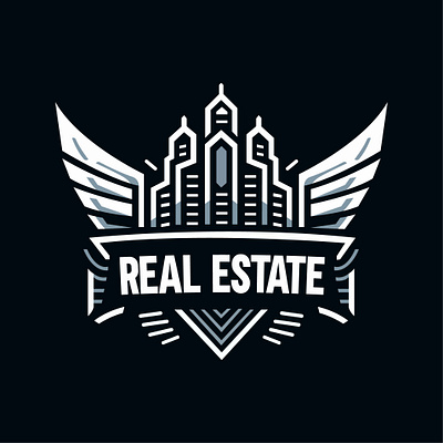 Real Estate logo branding design graphic design illustration logo