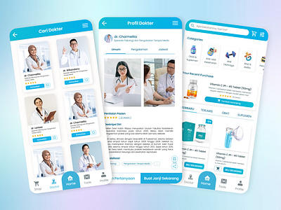 HealtHub: Mobile Medical App Design app design medical app medical design mobile app design ui ux