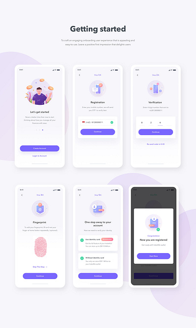 Finance App app design figma mobile ui ux