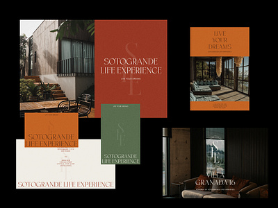 Sotogrande Life Experience brand identity brand manual branding business card clean creative logo minimal portfolio simple typography visual visual identity web web design website