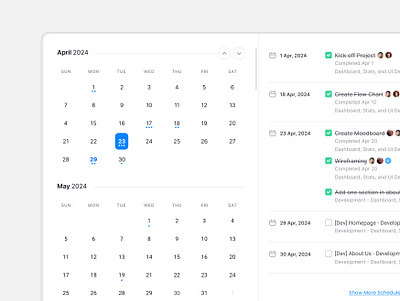 Tasks - Calendar app app design calendar design interface task tasks ui ux