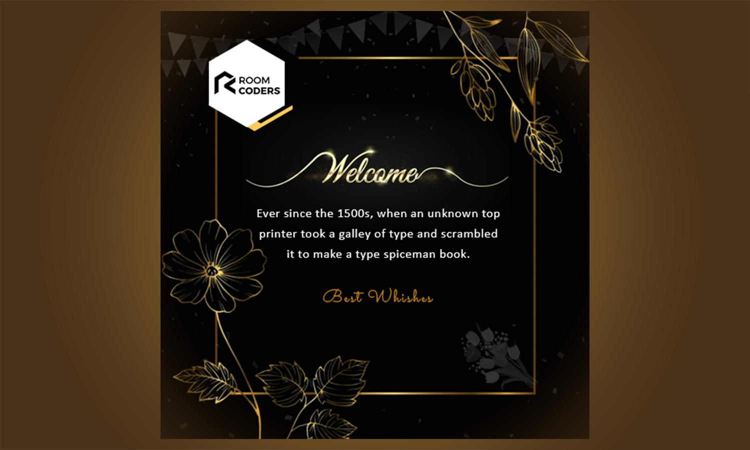 Welcome Banner Design by Karam Creations on Dribbble