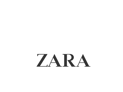 Zara brand since 1975 animation brand branding moda motion graphics zara