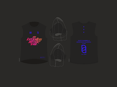 Design t-shirt for running club lettering logo merch nike run running runningclub t shirt