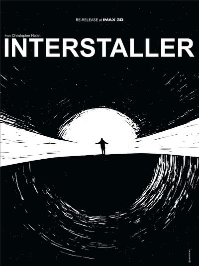 INTERSTELLAR | Poster art digitalart illustration interstellar movie poster