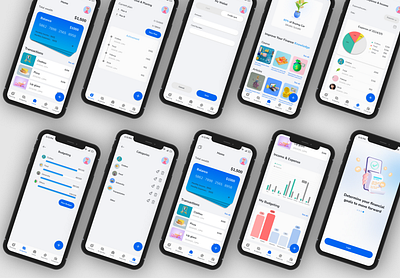 Finance Management App app finance ui ux