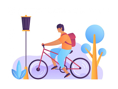 Man Cycling Illustration Drawing bicycle cycling cycling illustration free illustration freebie illustration vector illustration