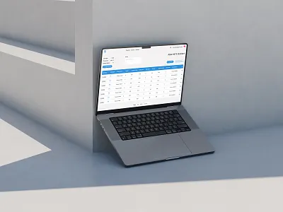 Toxic Traders crypto design service table trading typography ui ux