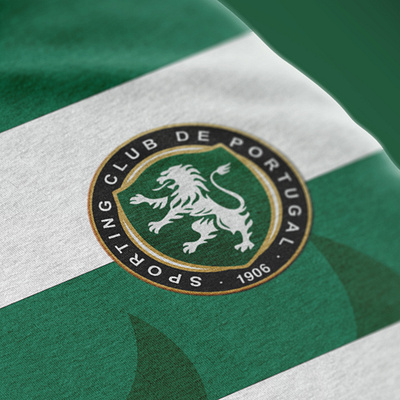 Rebrand - Sporting Club de Portugal 1906 branding design football lion logo portugal rebrand scp sporting