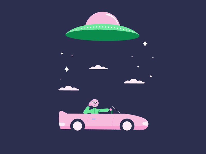 Parkit - Page 404 404 aftereffects cars illustrator minimal spaceship vector