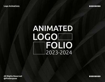 Animated LogoFolio animated logo animated logo design animation logo logo animation luxury logo minimal logo modern logo