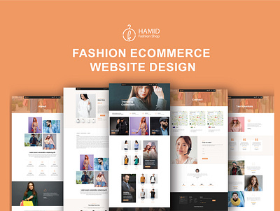 Online store Website branding ecommerce ecommerce website hamiddesigns1 online shop online store ui uiux web design webdesign website