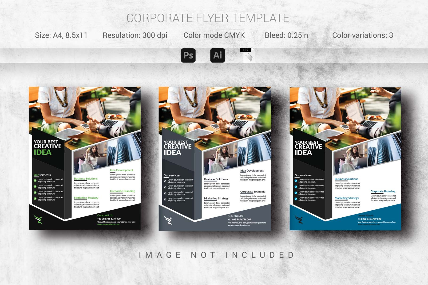 Corporate Flyer print ready