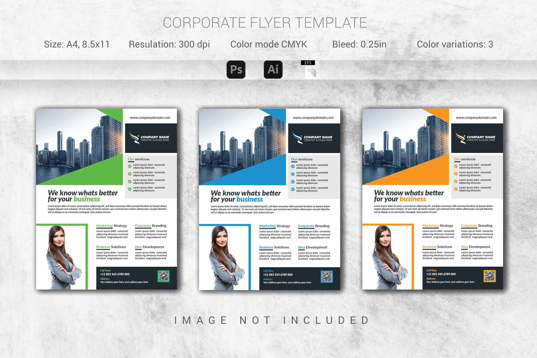 Corporate Flyer print ready