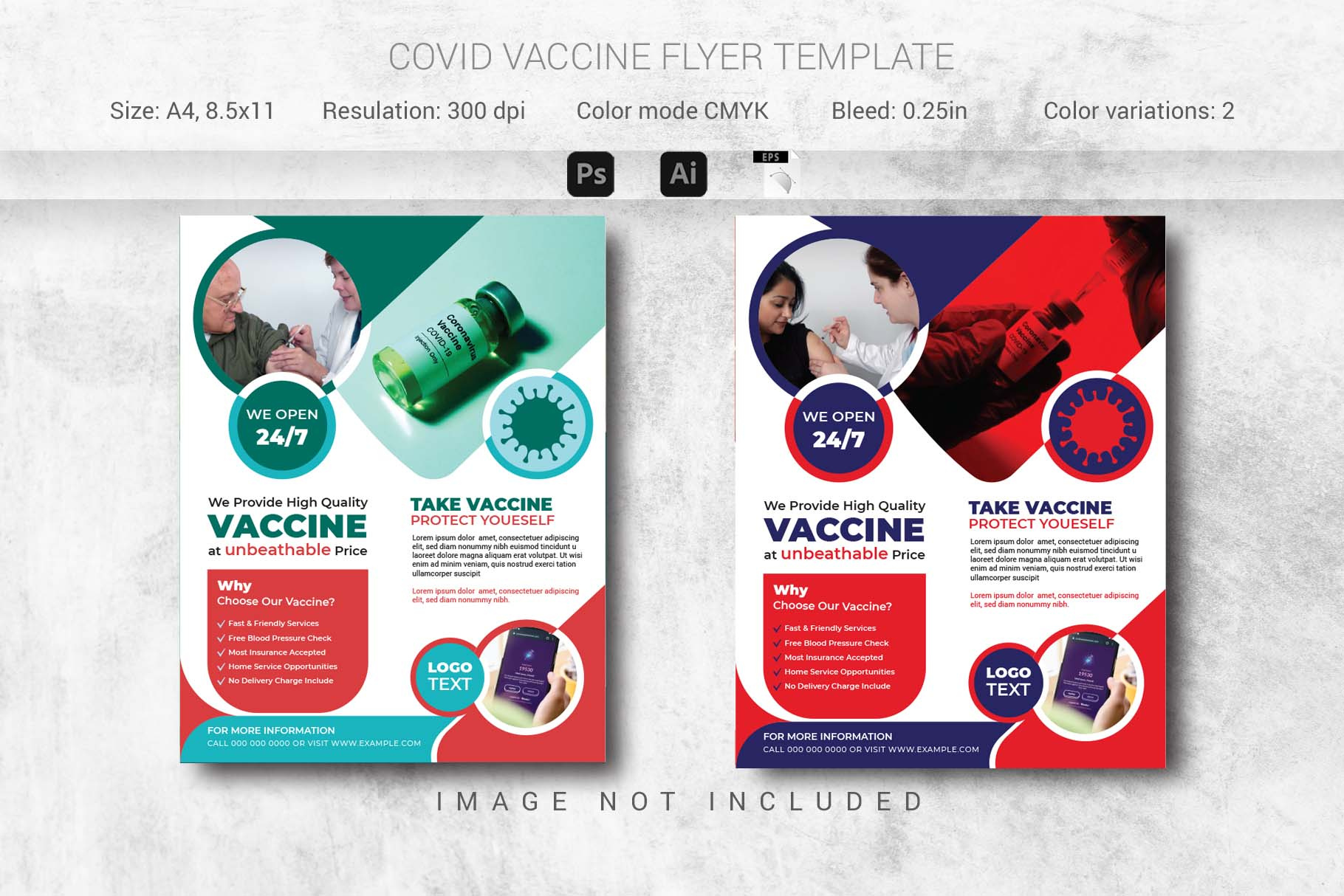 Covid-19 Flyer promotion