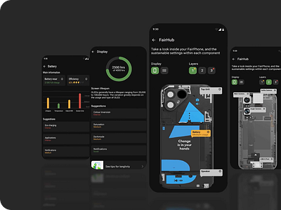 Product video: Fairhub for Fairphone after affects fairphone figma phone product prototype sustainability video