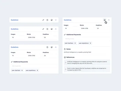 Add Guidelines card guidline scalenut