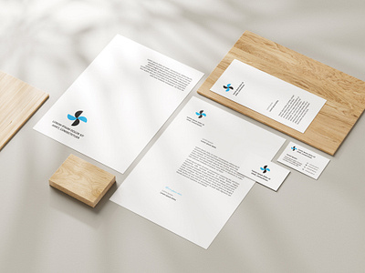 Modern brand identity design branding design graphic design print