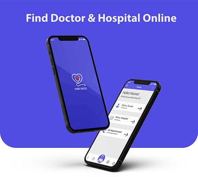Finding Nearest Doctors and Hospitals App design app design app for doctor app for hospital application design hamiddesigns hospital app design ui ui design uiux