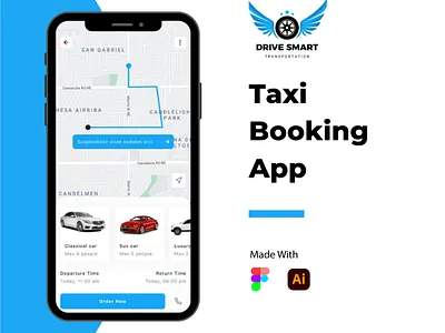 Online Taxi Booking app design application design figma online ride app taxi app ui uidesign uiux xd