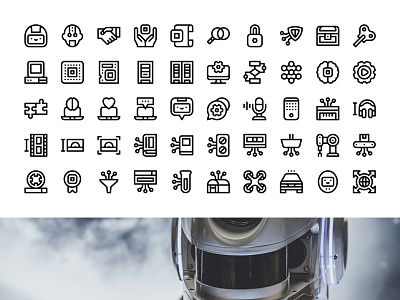 Artificial Intelligence icons ai ai icons artificial intelligence deep learning emerging technologies generative ai icon pack machine learning neural network robot robotics robotics icons technology icons virtual assistant